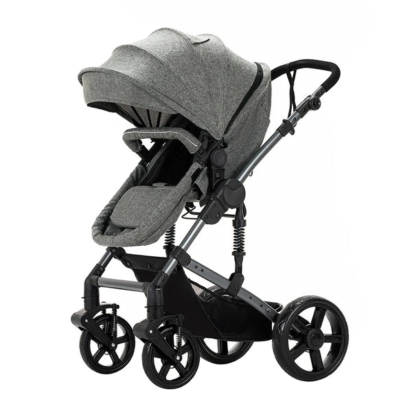 2-in-1 Lightweight Baby Stroller – Newborn to Toddler Comfort