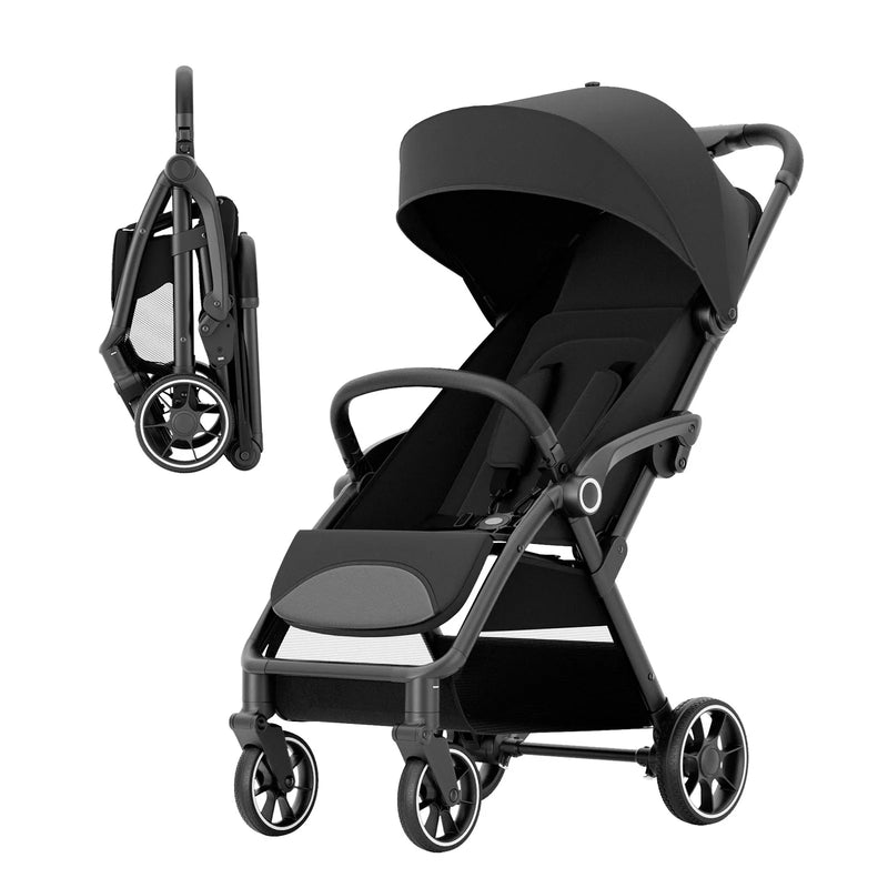 Foldable 360° Baby Stroller – Newborn to Toddler