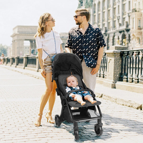 Foldable 360° Baby Stroller – Newborn to Toddler
